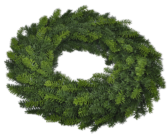 Silk-ka Wreath Pine Green festive wreath