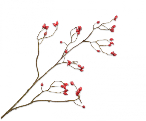 Silk-ka Artificial Rose Hip Flower