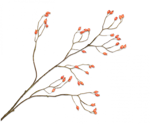 Silk-ka Artificial Rose Hip Flower