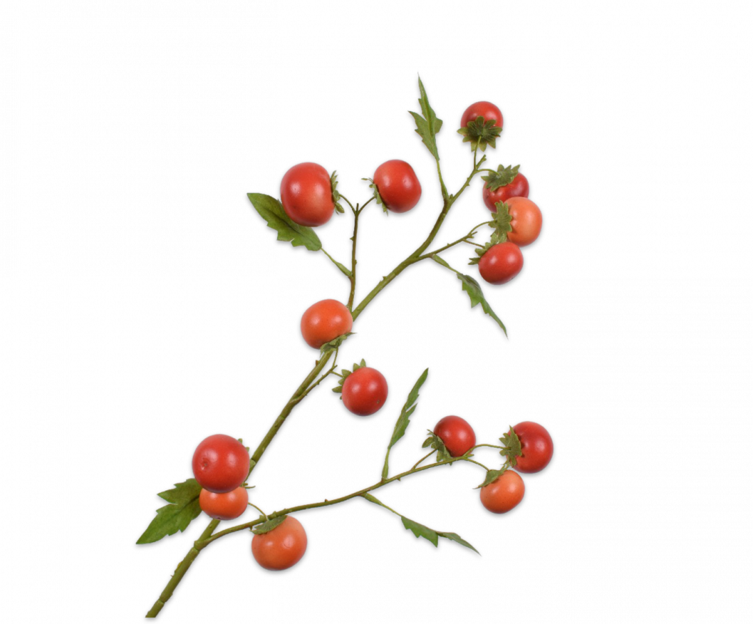 Silk-ka artificial tomato branch