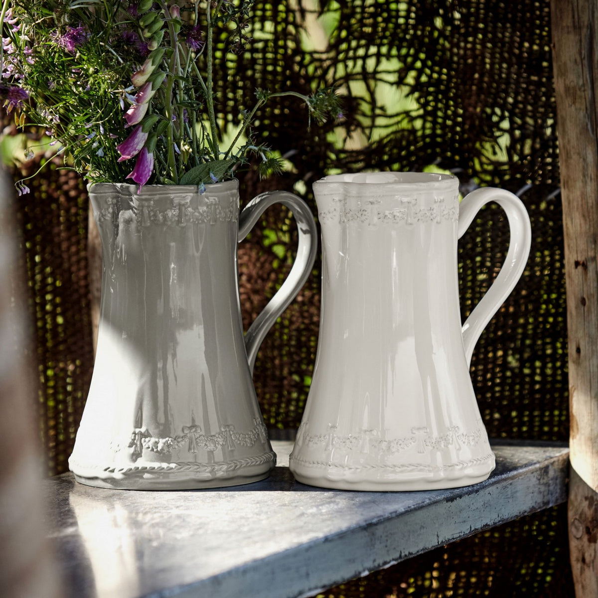 Village Pitcher Collection In Grey 1.9l, view 2