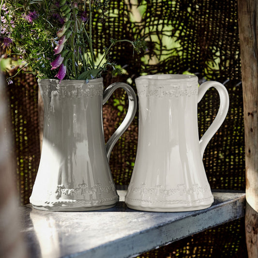 Village Pitcher Collection In Grey 1.9l