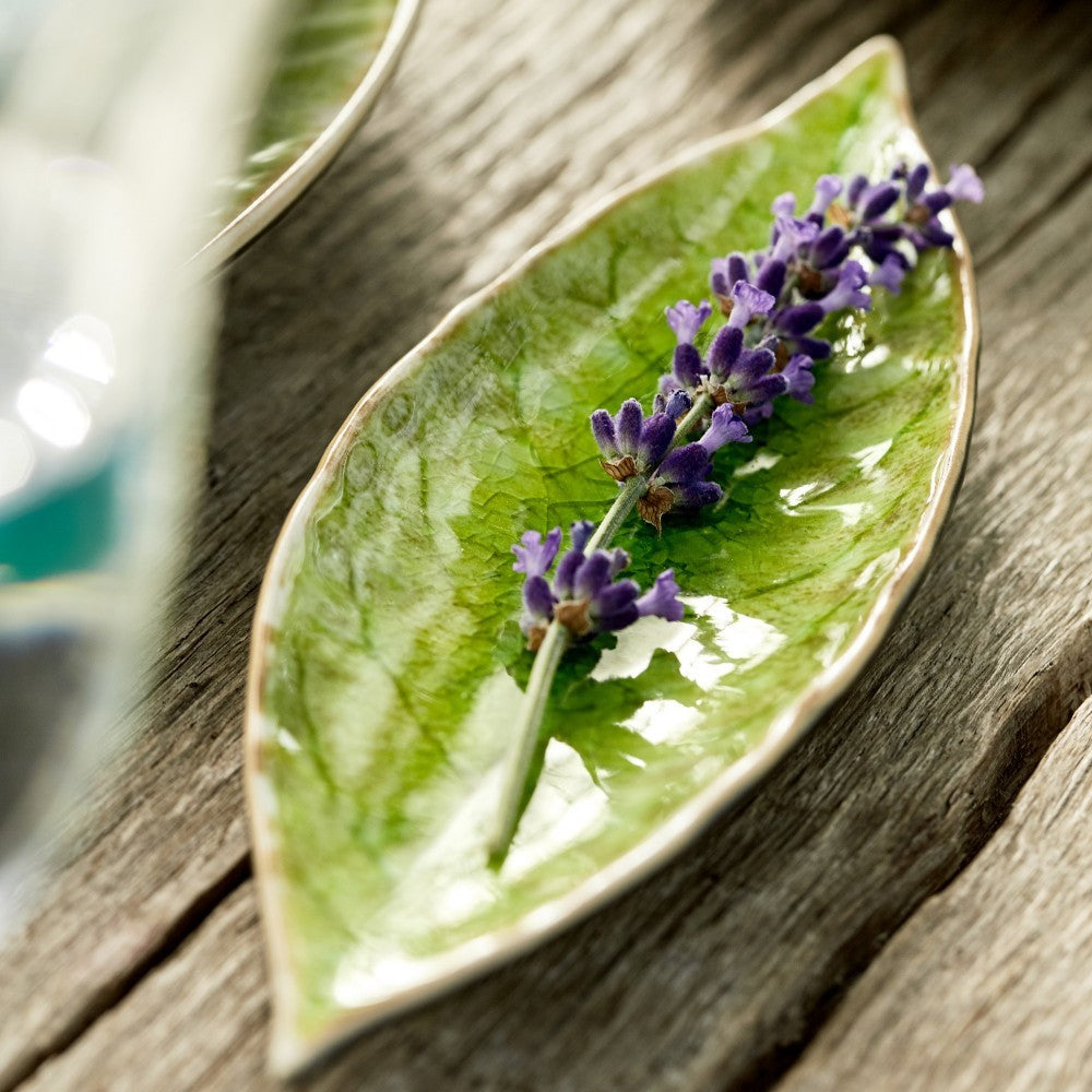 Riviera Laurel Leaf Plate 18cm, view 4