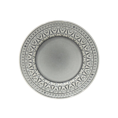 Costa Nova Cristal Salad Plate 22cm in crackled stoneware