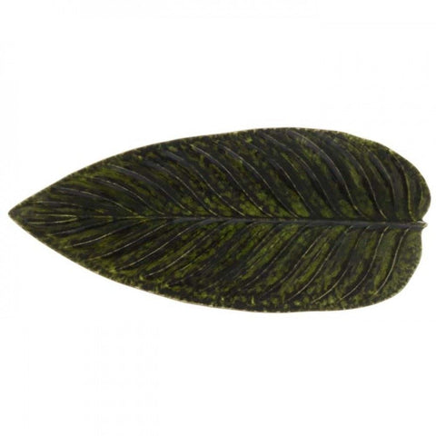 Riviera Strelizia Leaf Plate 40cm
