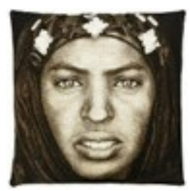 Tuareg Woman Niger Cushion Cover