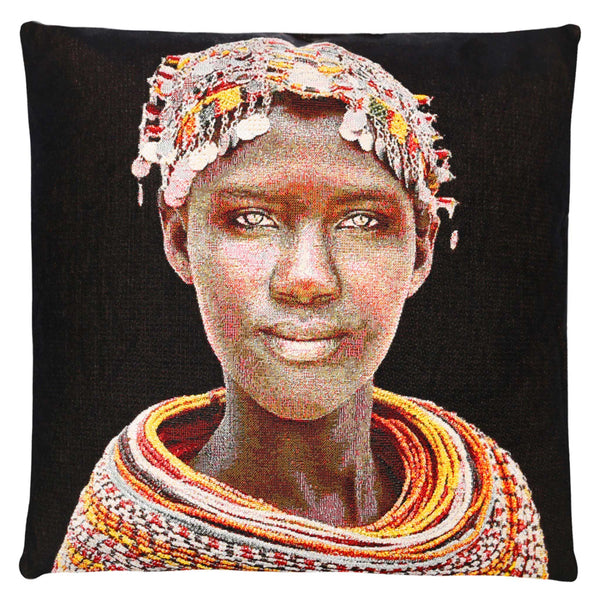 Samburu Girl Cushion Cover
