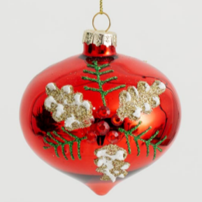 Xmas Tree Ornament Red Ball