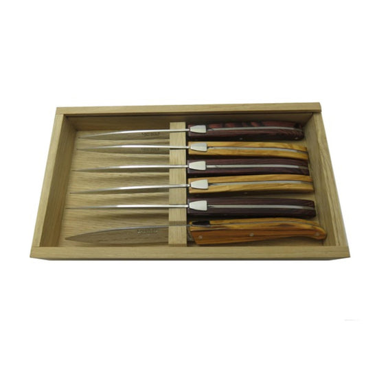 Laguiole Jean Dubost Stand Up Knives (Set of 6)