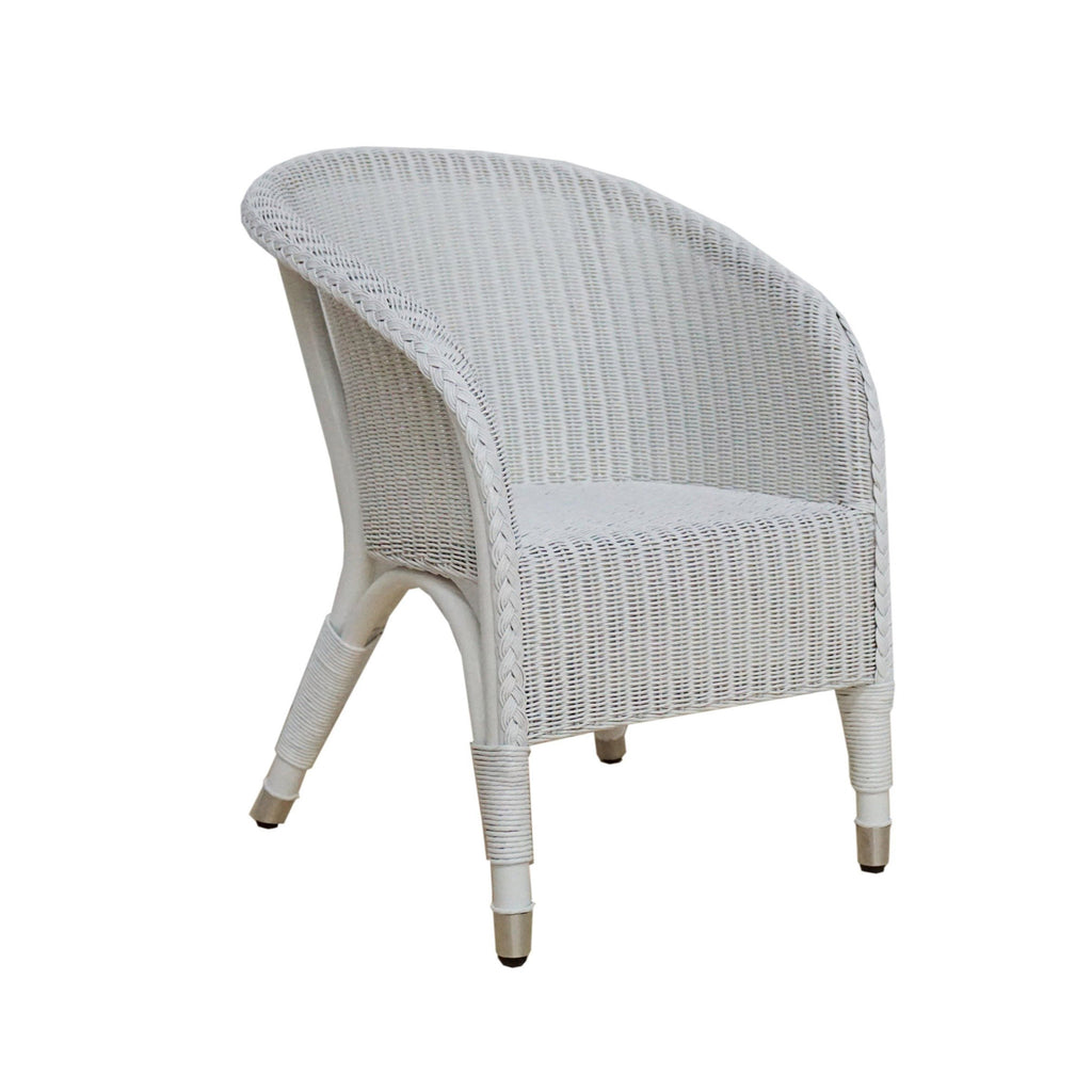 Pookie children chair in white Lloyds loom