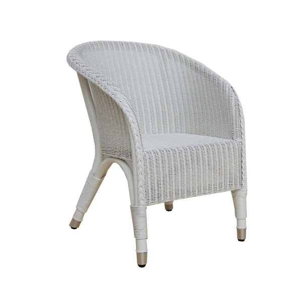 Pookie children chair in white Lloyds loom