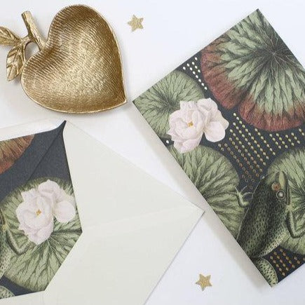 Greeting Card Funky Frog