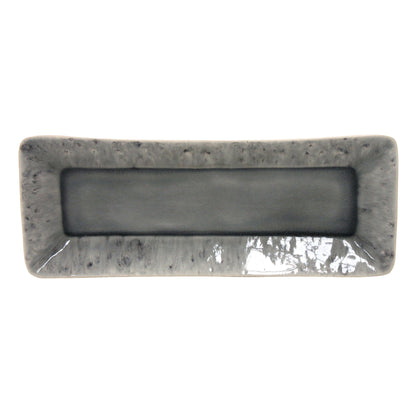Costa Nova Madeira Small Rectangular Tray 27cm in reactive-glaze stoneware – view 2