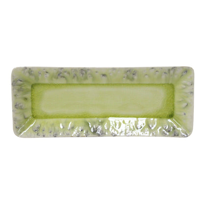 Costa Nova Madeira Small Rectangular Tray 27cm in reactive-glaze stoneware – view 3