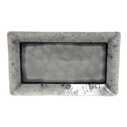 Costa Nova Madeira large rectangular stoneware serving tray, 40 cm, view 2