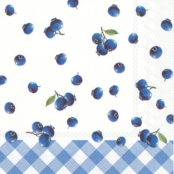 Cocktail Napkin Blueberry