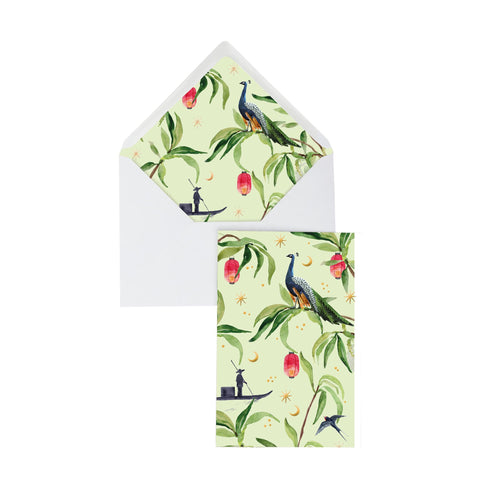 Greeting Card Chinese Riverside