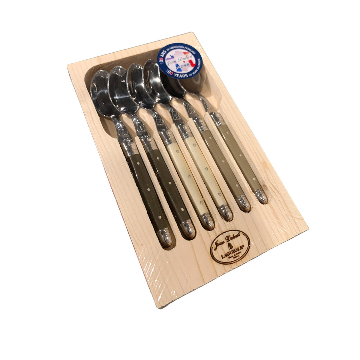 Laguiole Jean Dubost coffee spoons set of 6 – view 5