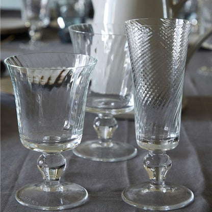 Costa Nova Espiral Water Glass 400ml in mouthblown glass – view 4
