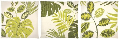 Green Leaves Outdoor Cushion Cover