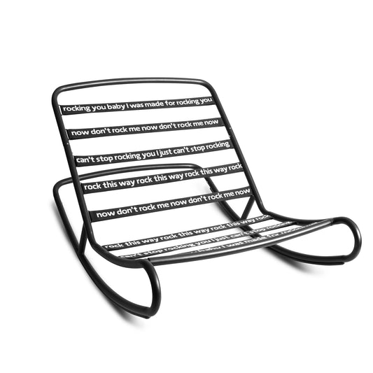 Fatboy rock n roll rocking chair for Fatboy bean bag