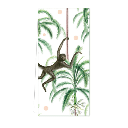 Flower Card Swinging Monkeys