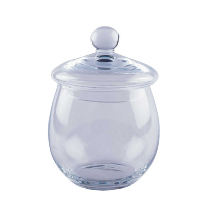 Flamant Candy Jar Toffi in soda glass with glass cover