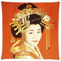 Geisha Cushion Cover