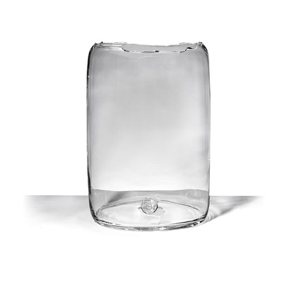 Vase Tony – clear mouthblown glass vase, view 3