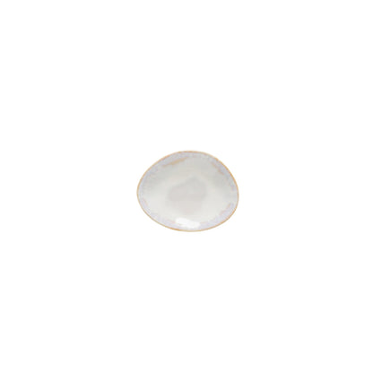 Costa Nova Brisa Oval Mini Plate 11cm, side plate in Ria Blue and Salt