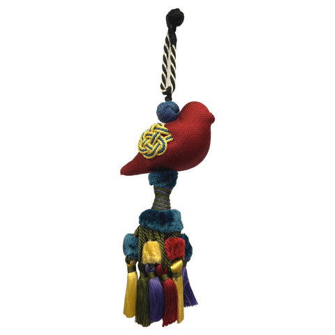 Bird and Pompom Tassel