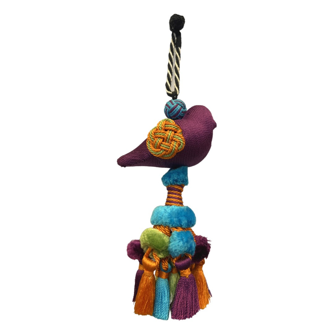 Bird and Pompom Tassel