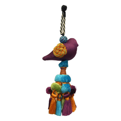 Bird and Pompom Tassel