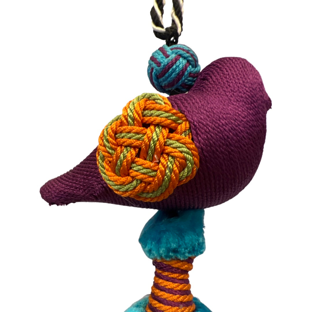 Bird and Pompom Tassel