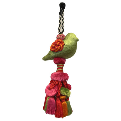 Bird and Pompom Tassel