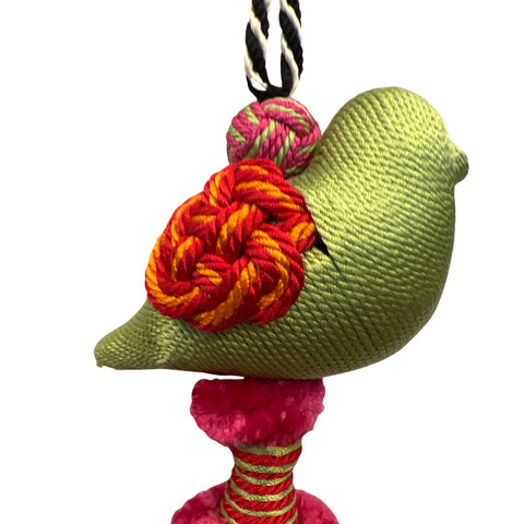 Bird and Pompom Tassel