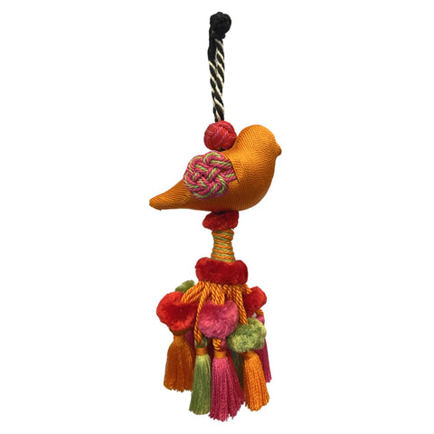 Bird and Pompom Tassel