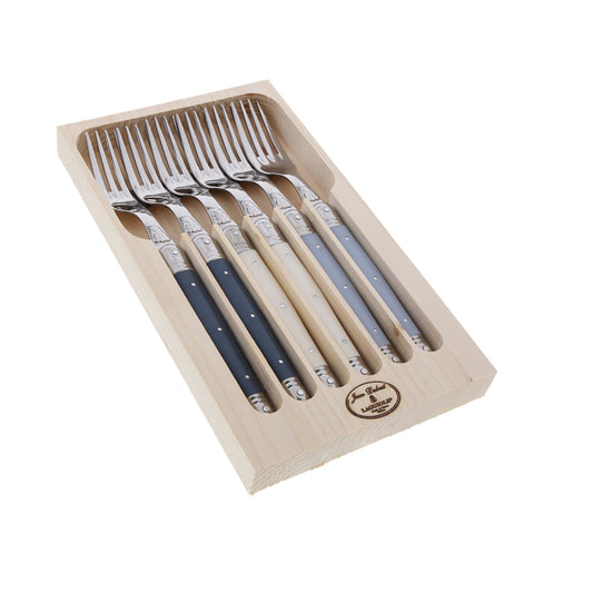 Laguiole Jean Dubost dining forks, set of six