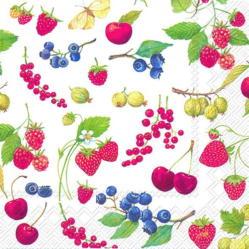 Lunch Napkin Fruits Of Summer