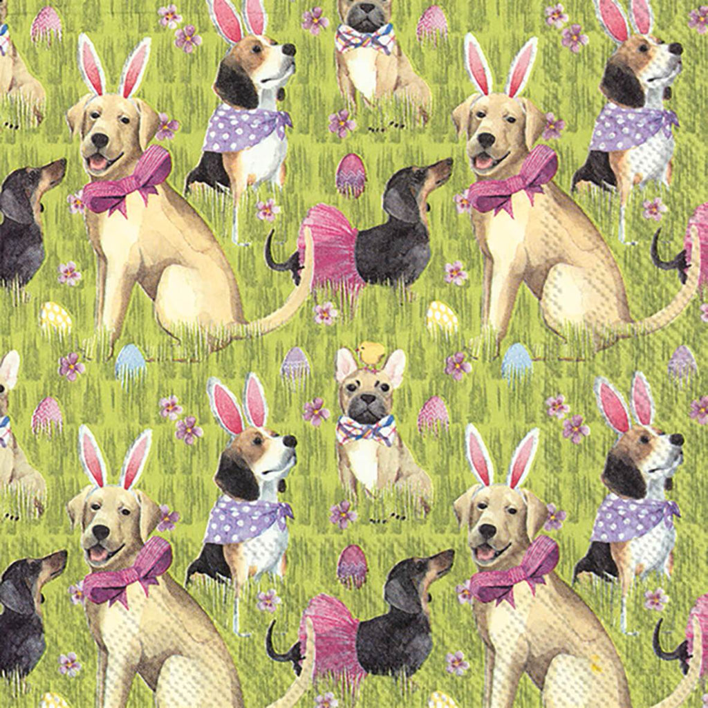 Lunch Napkin Bunny Dogs