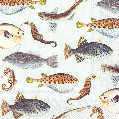 Lunch Napkin Fish Of The Sea