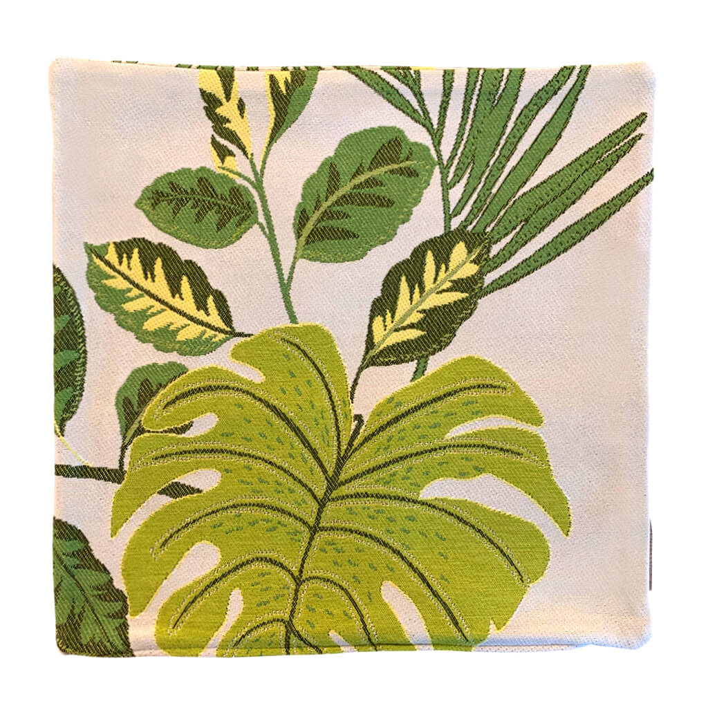 Green Leaves Cushion Cover, view 4