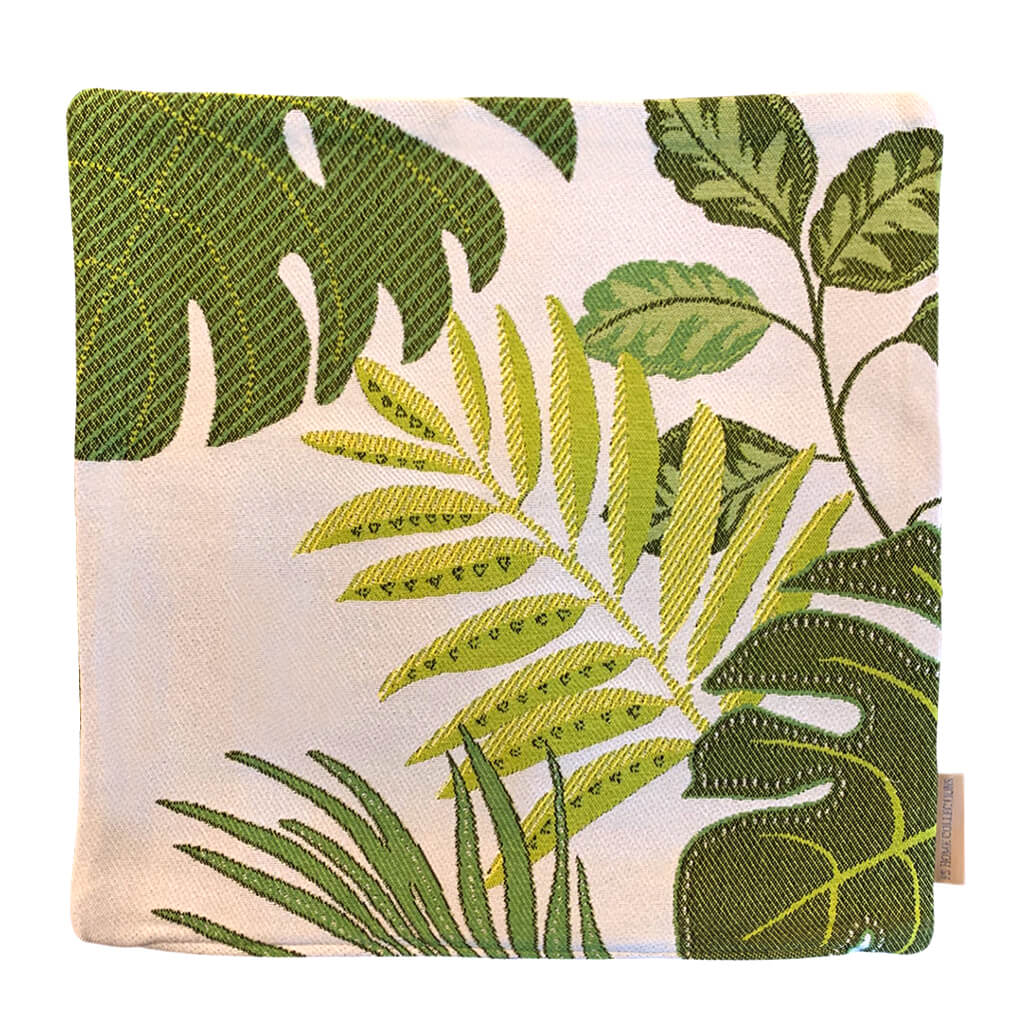 Green Leaves Cushion Cover, view 3