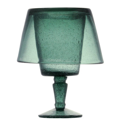 Memento Candle Holder Glass Lamp by Serafinozani