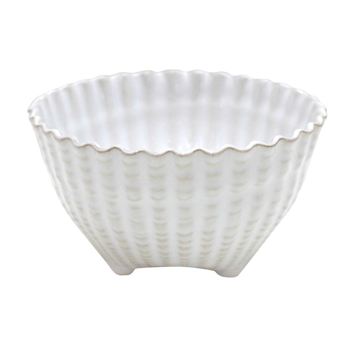 Costa Nova Aparte white footed cereal bowl 14cm