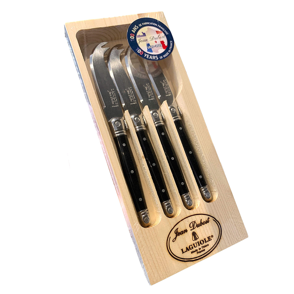 Laguiole Jean Dubost Mini Cheese Knives (Set of 4), view 5