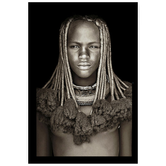 Tapestry Himba Girl Namibia