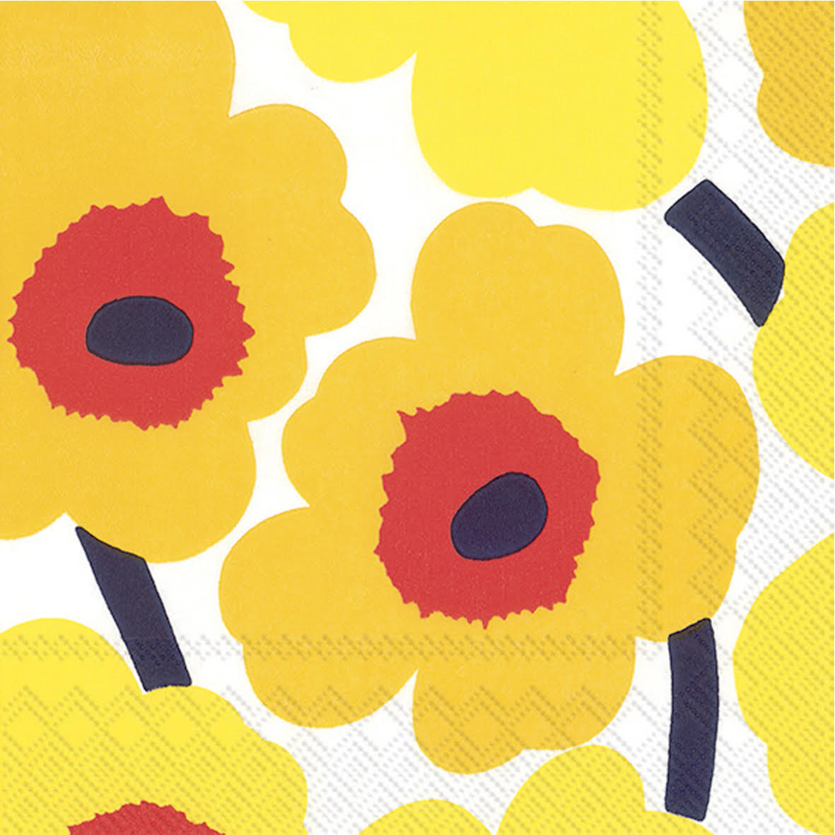Marimekko Unikko Lunch Napkin, view 4