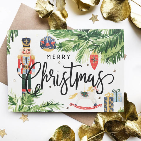 Greeting Card Nutcracker Christmas