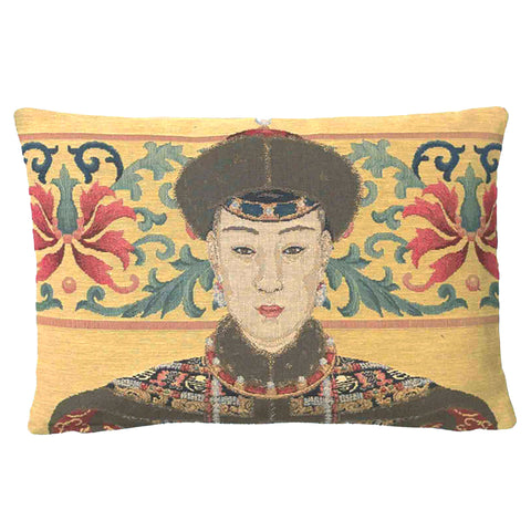 Oriental Woman Cushion Cover